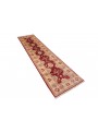 Teppich Chobi Rot 80x290 cm Afghanistan - 100% Hochlandschurwolle