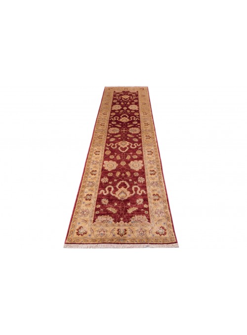 Carpet Chobi Red 80x290 cm Afghanistan - 100% Highland wool