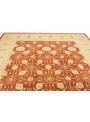 Teppich Chobi Rot 370x530 cm Afghanistan - 100% Hochlandschurwolle