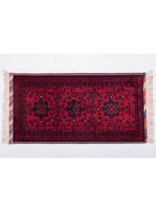 Carpet Belgique Red 50x100 cm Afghanistan - 100% Wool