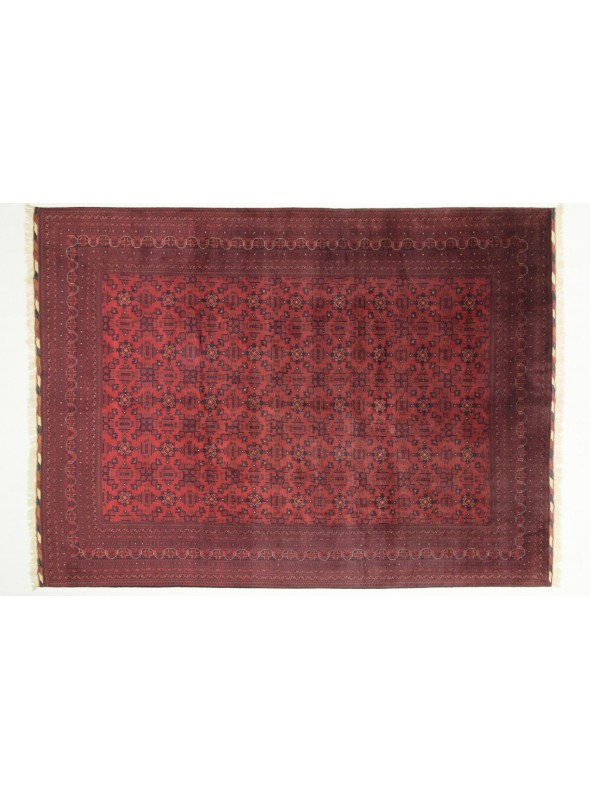 Carpet Belgique Red 290x390 cm Afghanistan - 100% Wool