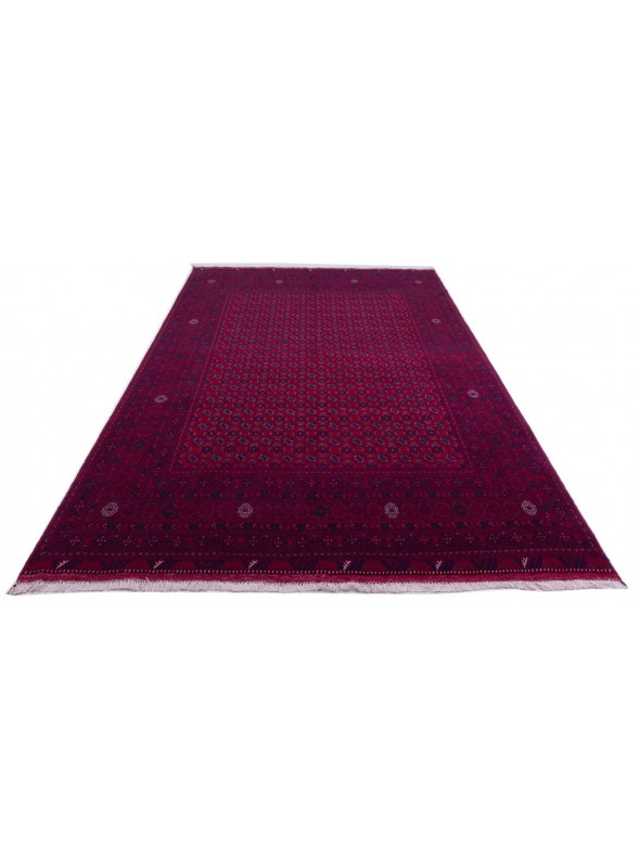 Teppich Afghan Rot 210x290 cm Afghanistan - 100% Schurwolle