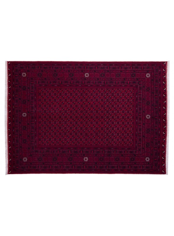 Carpet Afghan Red 200x280 cm Afghanistan - 100% Wool