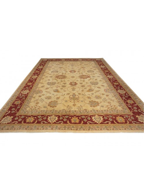 Carpet Chobi Beige 300x390 cm Afghanistan - 100% Highland wool