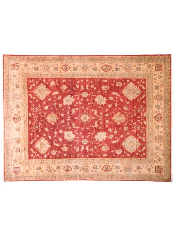 Teppich Chobi Rot 190x260 cm Afghanistan - 100% Hochlandschurwolle