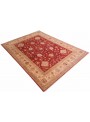 Teppich Chobi Rot 190x260 cm Afghanistan - 100% Hochlandschurwolle