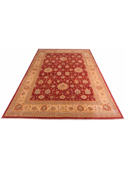 Teppich Chobi Beige 250x350 cm Afghanistan - 100% Hochlandschurwolle