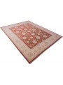 Teppich Chobi Rot 250x320 cm Afghanistan - 100% Hochlandschurwolle