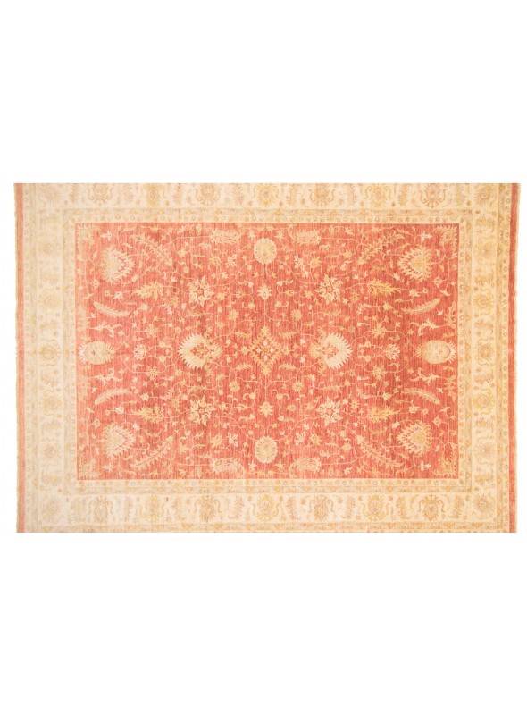 Teppich Chobi Rot 410x520 cm Afghanistan - 100% Hochlandschurwolle