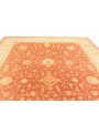 Teppich Chobi Rot 410x520 cm Afghanistan - 100% Hochlandschurwolle