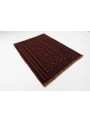 Teppich Kelim Mushwani Rot 150x190 cm Afghanistan - Schurwolle