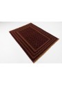 Teppich Kelim Mushwani Rot 150x190 cm Afghanistan - Schurwolle