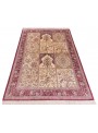 Teppich Ghom Seide Beige 140x200 cm Iran - 100% Naturseide