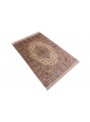 Dywan Kom Seide Beżowy 100x150 cm Iran - 100% Naturalny jedwab