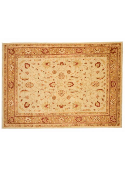 Teppich Chobi Beige 170x240 cm Afghanistan - 100% Hochlandschurwolle