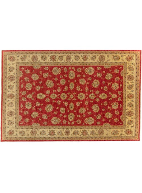 Teppich Chobi Rot 210x320 cm Afghanistan - 100% Hochlandschurwolle