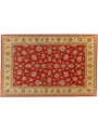 Teppich Chobi Rot 210x320 cm Afghanistan - 100% Hochlandschurwolle