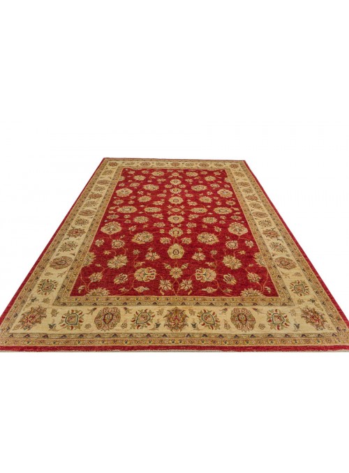 Teppich Chobi Rot 210x320 cm Afghanistan - 100% Hochlandschurwolle