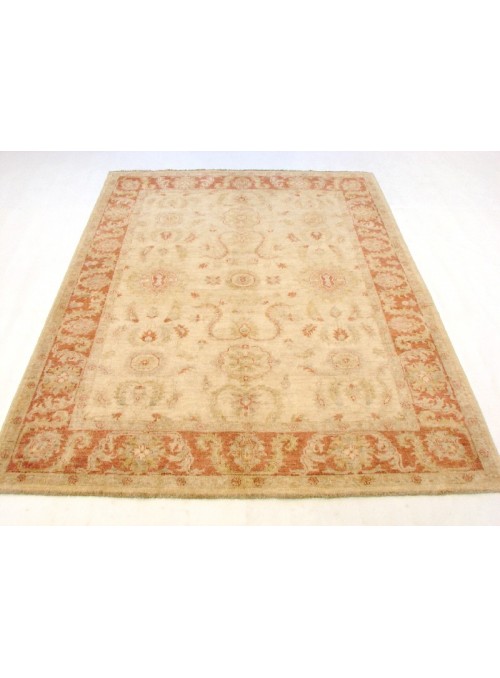 Teppich Chobi Beige 170x230 cm Afghanistan - 100% Hochlandschurwolle