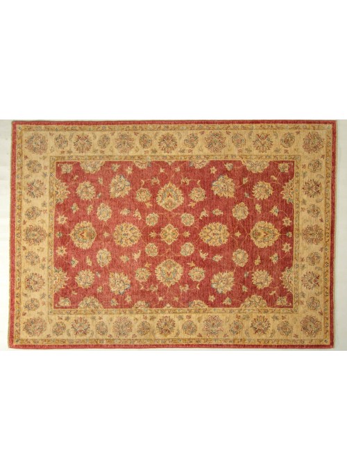 Teppich Chobi Rot 180x250 cm Afghanistan - 100% Hochlandschurwolle