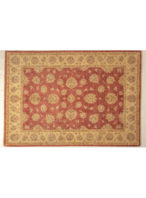 Teppich Chobi Rot 180x250 cm Afghanistan - 100% Hochlandschurwolle