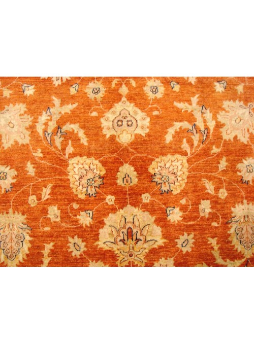 Teppich Chobi Orange 180x240 cm Afghanistan - 100% Hochlandschurwolle