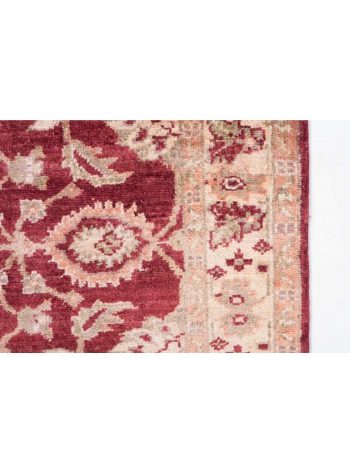 Teppich Chobi Rot 80x280 cm Afghanistan - 100% Hochlandschurwolle