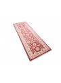 Teppich Chobi Rot 80x240 cm Afghanistan - 100% Hochlandschurwolle