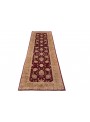 Teppich Chobi Rot 90x270 cm Afghanistan - 100% Hochlandschurwolle