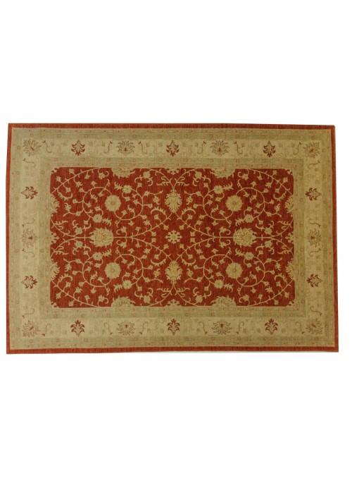 Teppich Chobi Rot 190x290 cm Afghanistan - 100% Hochlandschurwolle