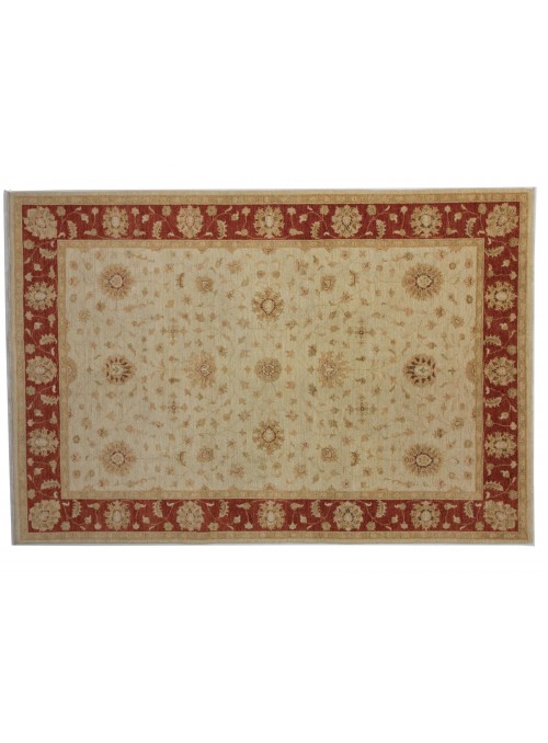 Teppich Chobi Rot 200x300 cm Afghanistan - 100% Hochlandschurwolle