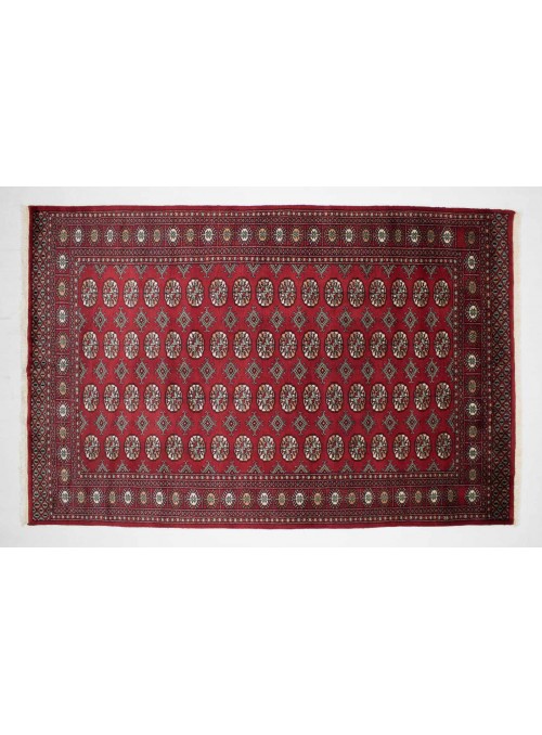 Carpet Buchara Red 160x240 cm Pakistan - 100% Wool