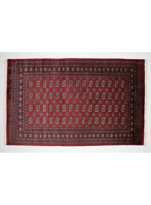 Carpet Buchara Red 150x250 cm Pakistan - 100% Wool