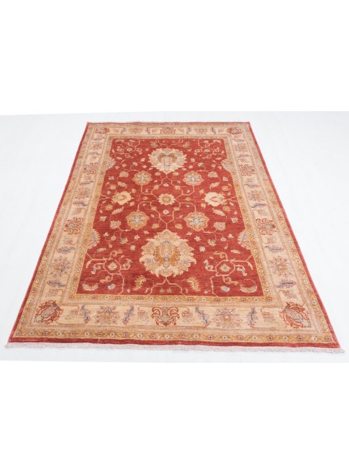 Carpet Chobi Beige 140x190 cm Afghanistan - 100% Highland wool