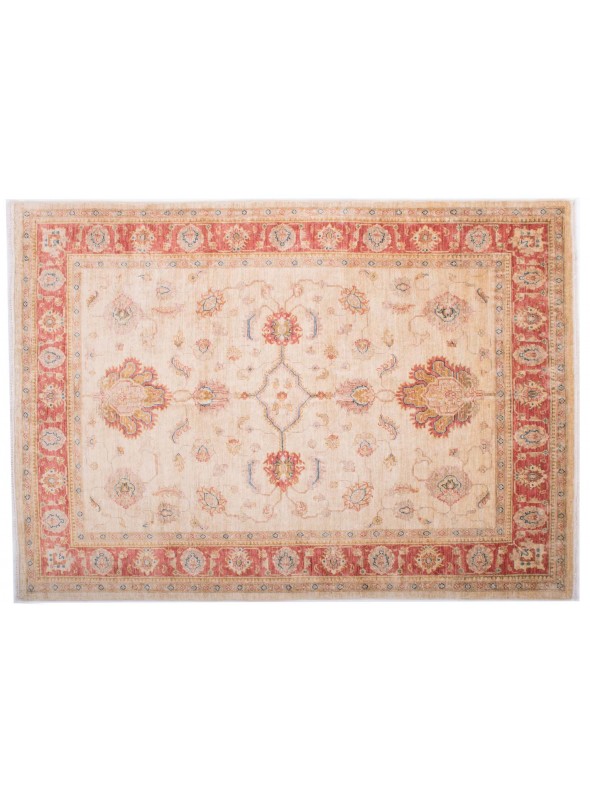 Carpet Chobi Beige 140x200 cm Afghanistan - 100% Highland wool