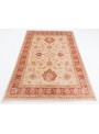 Carpet Chobi Beige 140x200 cm Afghanistan - 100% Highland wool