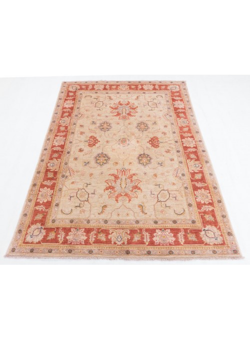 Carpet Chobi Beige 140x200 cm Afghanistan - 100% Highland wool