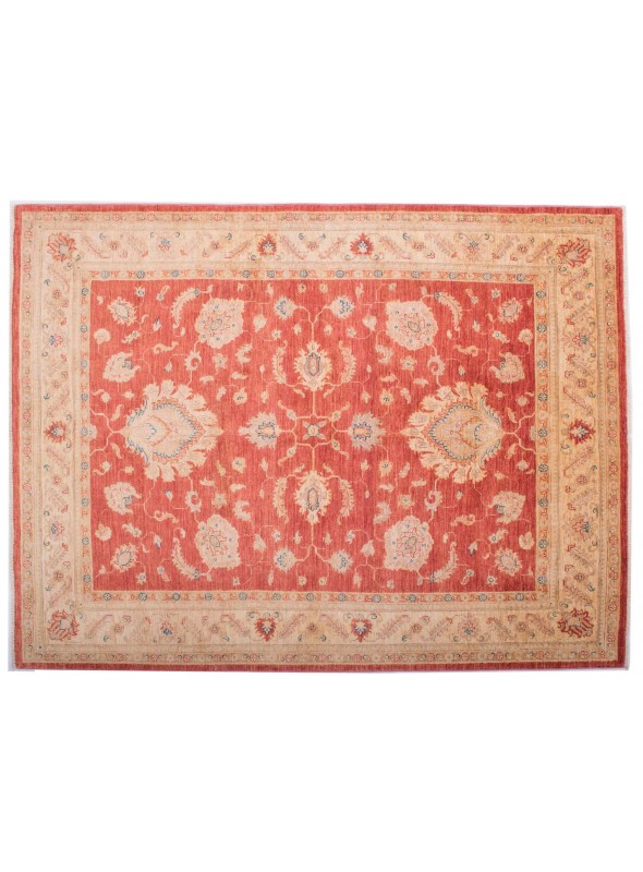 Teppich Chobi Rot 150x200 cm Afghanistan - 100% Hochlandschurwolle