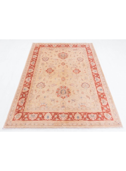 Carpet Chobi Beige 150x200 cm Afghanistan - 100% Highland wool
