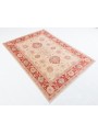 Carpet Chobi Red 150x200 cm Afghanistan - 100% Highland wool