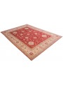 Teppich Chobi Rot 200x260 cm Afghanistan - 100% Hochlandschurwolle