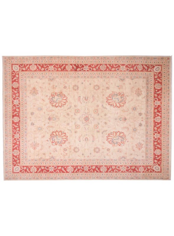 Teppich Chobi Beige 250x300 cm Afghanistan - 100% Hochlandschurwolle