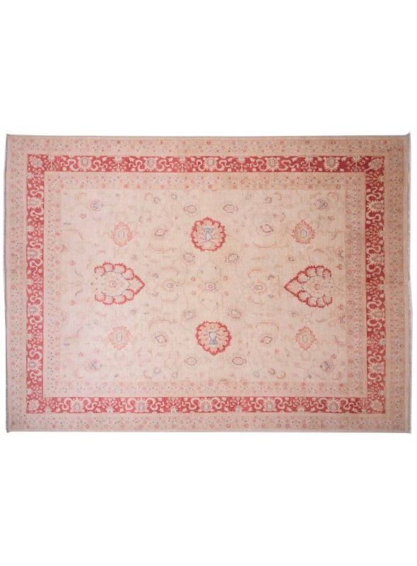 Carpet Chobi Beige 250x340 cm Afghanistan - 100% Highland wool