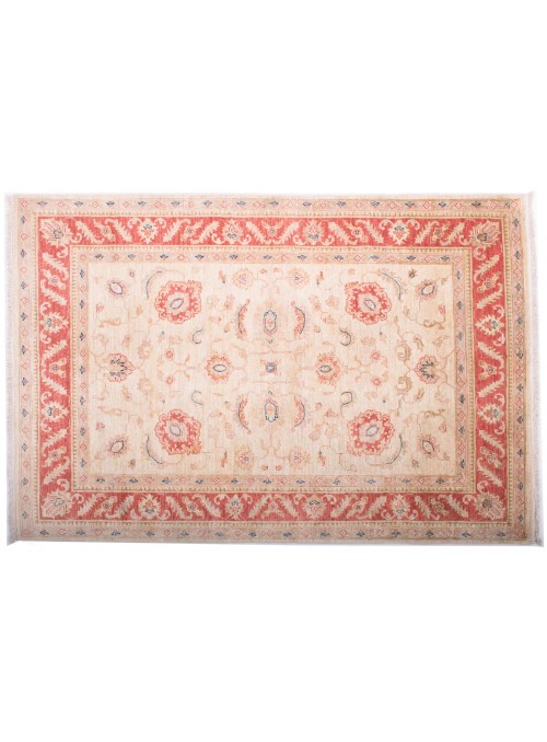 Teppich Chobi Beige 120x180 cm Afghanistan - 100% Hochlandschurwolle