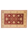Teppich Chobi Beige 210x310 cm Afghanistan - 100% Hochlandschurwolle