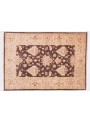 Teppich Chobi Beige 100x150 cm Afghanistan - 100% Hochlandschurwolle