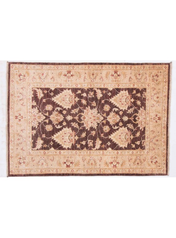 Carpet Chobi Beige 100x150 cm Afghanistan - 100% Highland wool