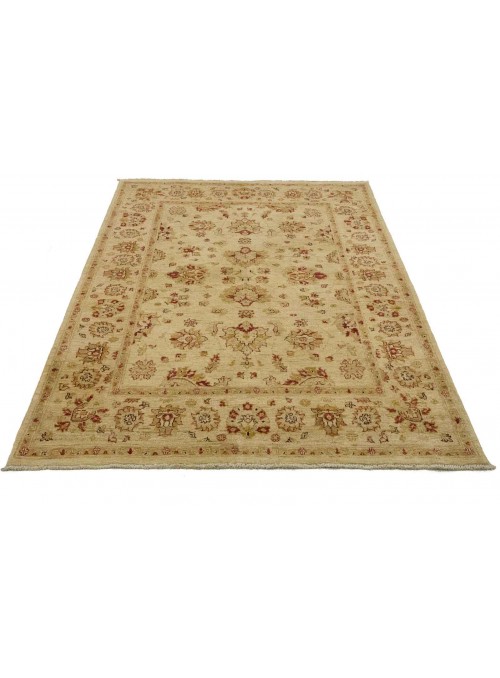 Carpet Chobi Beige 150x200 cm Afghanistan - 100% Highland wool