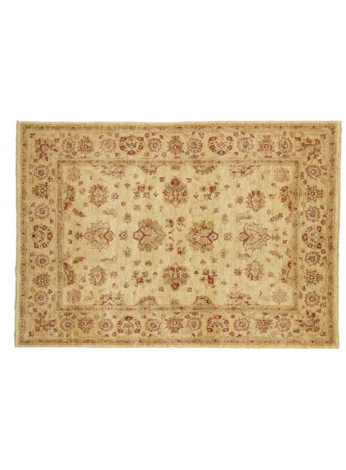 Carpet Chobi Beige 150x210 cm Afghanistan - 100% Highland wool