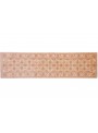 Teppich Chobi Beige 70x260 cm Afghanistan - 100% Hochlandschurwolle